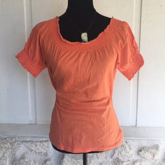 Lauren Ralph Lauren Tops - DONATED Ralph Lauren Orange knit blouse